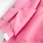 Cool Club, Hanorac pentru fete, cu capse, calduros, roz