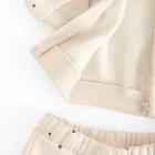 Cool Club, Hanorac pentru fete, cu fermoar, calduros, bej