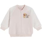 Cool Club, Hanorac pentru fete, cu fermoar, roz, imprimeu Winnie the Pooh