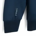 Cool Club, Hanorac sport pentru baieti, cu fermoar, bleumarin