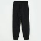 Cool Club, Pantaloni caldurosi din material textil pentru baieti, negru