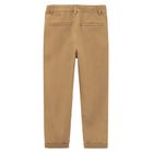Cool Club, Pantaloni din material textil pentru baieti, chino, bej