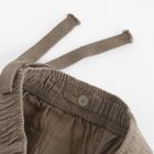 Cool Club, Pantaloni din material textil pentru baieti, cu in, relaxed, maro