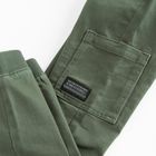 Cool Club, Pantaloni din material textil pentru baieti, jogger, kaki
