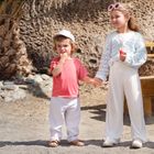 Cool Club, Pantaloni din material textil pentru fete, alb