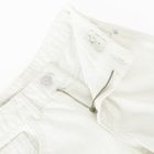 Cool Club, Pantaloni scurti de blugi reglabili pentru fete, wide, alb