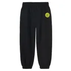 Cool Club, Pantaloni trening pentru baieti, oversize, caldurosi, negru, imprimeu SpongeBob