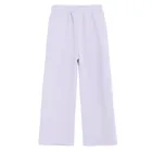 Cool Club, Pantaloni trening pentru fete, wide, violet, imprimeu Lilo si Stitch