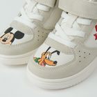 Cool Club, Pantofi sport pentru baieti, alb, imprimeu Mickey Mouse