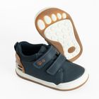 Cool Club, Pantofi sport pentru baieti, albastru, parfumati, brant din piele, talpa Barefoot
