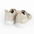 Cool Club, Pantofi sport pentru baieti, bej, imprimeu Mickey Mouse