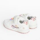 Cool Club, Pantofi sport pentru fete, alb, imprimeu SmileyWorld