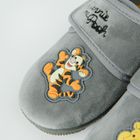 Cool Club, Papuci de casa pentru baieti, gri, imprimeu Winnie the Pooh