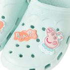 Cool Club, Papuci pentru fete, culoare turcoaz, Peppa Pig