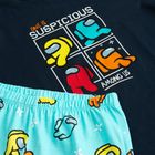 Cool Club, Pijama pentru baieti, mix, imprimeu Among Us