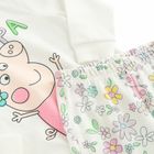 Cool Club, Pijama pentru fete, ecru, imprimeu Peppa Pig
