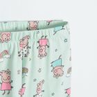 Cool Club, Pijama pentru fete, menta verde, imprimeu Peppa Pig