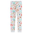 Cool Club, Pijama pentru fete, mix de culori, imprimeu animale salbatice, set 2 buc.