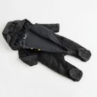 Cool Club, Pijama tip salopeta cu gluga pentru baieti, granit, imprimeu Batman