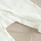 Cool Club, Pijama tip salopeta pentru baieti, alb, set, 2 buc.