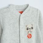 Cool Club, Pijama tip salopeta pentru bebelusi, velur, mix, imprimeu Fisher-Price, set, 2 buc.