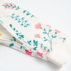 Cool Club, Pijama tip salopeta pentru fete, bumbac organic, ecru