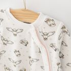 Cool Club, Pijama tip salopeta pentru fete, bumbac organic, mix de culori, imprimeu Harry Potter, set 3 buc.
