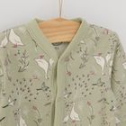 Cool Club, Pijama tip salopeta pentru fete, roz deschis, verde, imprimeu gascute, set 2 buc.