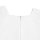 Cool Club, Rochie cu maneca scurta pentru fete, alb