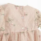 Cool Club, Rochie cu maneca scurta pentru fete, bej