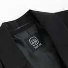 Cool Club, Sacou pentru fete, crop top, negru