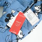 Cool Club, Salopeta cu gluga pentru baieti, calduroasa, albastru, imprimeu Mickey Mouse