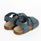 Cool Club, Sandale pentru baieti, bleumarin, brant din piele