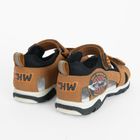 Cool Club, Sandale pentru baieti, maro, imprimeu Hot Wheels