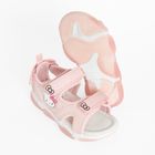 Cool Club, Sandale pentru fete, roz, talpa cu leduri, imprimeu Hello Kitty