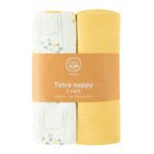 Cool Club, Scutece din tetra pentru bebelusi, mix, 70-80cm, set, 2 buc.