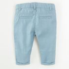 Cool Club, Set pentru baieti, body-camasa cu maneca lunga, vesta, pantaloni din material textil, papion, alb-albastru