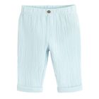 Cool Club, Set pentru baieti, Body cu maneca scurta, Pantaloni din textil din muselina, mix