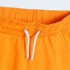 Cool Club, Set pentru baieti, Tricou, Pantaloni scurti, alb-portocaliu