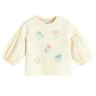 Cool Club, Set pentru fete, Bluza cu maneca lunga, Colanti din tricot striat, mix