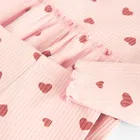 Cool Club, Set pentru fete, Bluza cu maneca lunga, Colanti, din tricot striat, roz