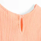 Cool Club, Set pentru fete, Bluza fara maneci, Pantaloni din textil, wide, portocaliu