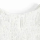 Cool Club, Set pentru fete, Bluza fara maneci, Pantaloni scurti, alb