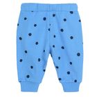 Cool Club, Set pentru fete, bluza, pantaloni trening, albastru, buline, imprimeu Jet' aime