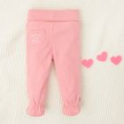 Cool Club, Set pentru fete, Body cu maneca lunga, Pantaloni cu botosei, Caciula, roz-alb, imprimeu Winnie the Pooh