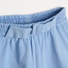 Cool Club, Set pentru fete, Body cu maneca scurta, Pantaloni scurti, alb-albastru