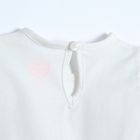 Cool Club, Set pentru fete, Body cu maneca scurta, Pantaloni scurti, alb, violet