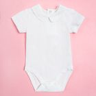 Cool Club, Set pentru fete, Body cu maneca scurta, Pantaloni scurti, Pantaloni scurti salopeta, Bentita, ecru, roz