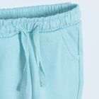 Cool Club, Set pentru fete, Body cu maneca scurta, Pantaloni trening, ecru-menta verde