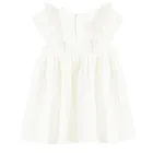 Cool Club, Set pentru fete, Body-rochie cu maneca scurta, Palarie, muselina, alb